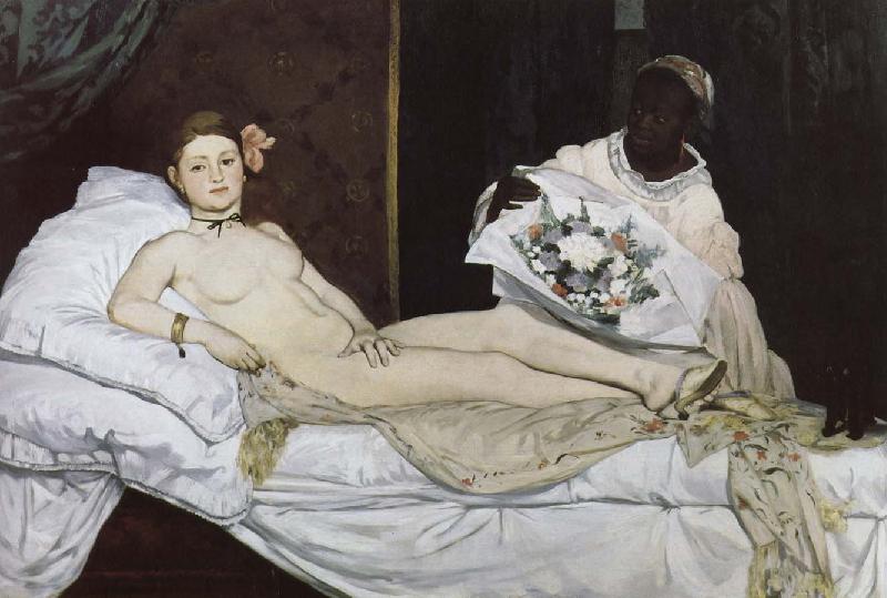Edouard Manet Olympia oil painting picture